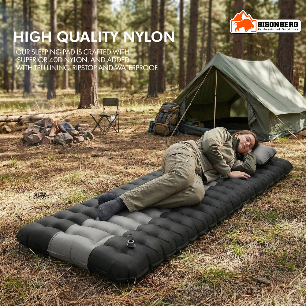 Foldable Air Mattress for Camping – Compact Travel Sleeping Pad” image 3