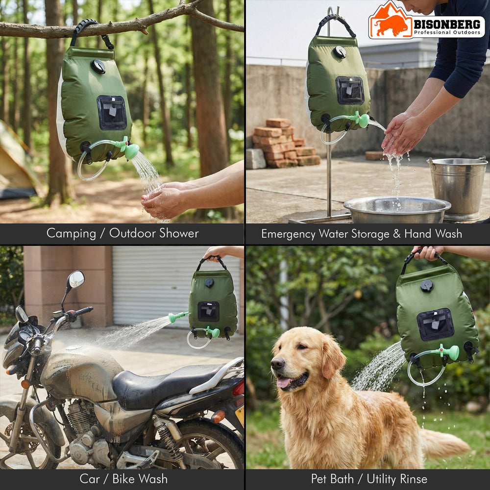 Portable Camping Shower Bag – Outdoor Heated Water Shower image 5