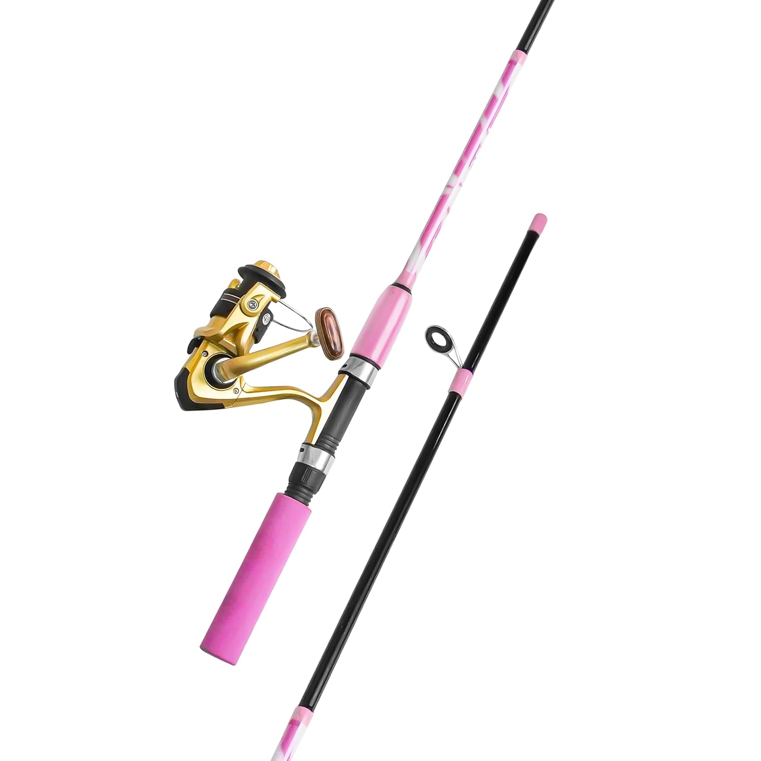 BISONBERG Tournament Quality Spinning Fishing Rod Set With Reel 210Cm image 6