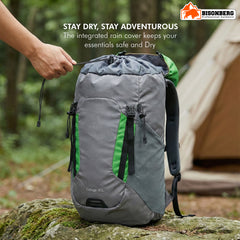 45L Hiking Backpack Waterproof Travel Rucksack – Lightweight Trekking & Camping Bag image 2