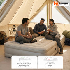 Inflatable Air Mattress with Built-In Pump – Comfortable Camping Bed image 4