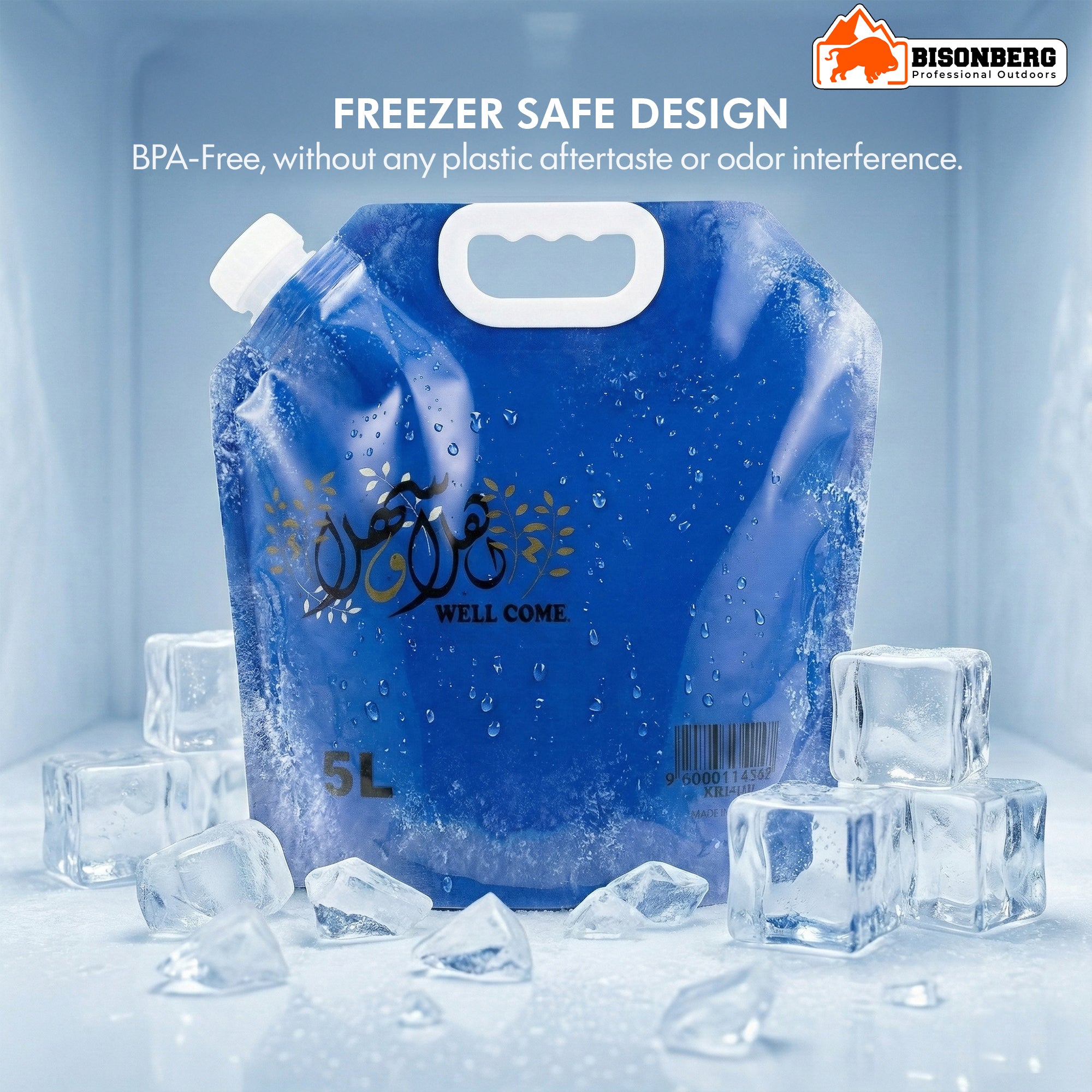 5L Foldable Water Container – Portable Camping Water Bag image 4