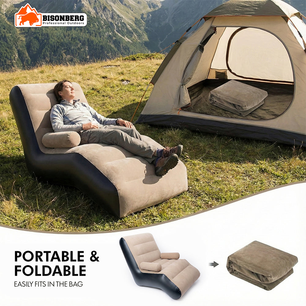 Inflatable Lounge Chair – Portable Comfortable Indoor & Outdoor Sofa image 4