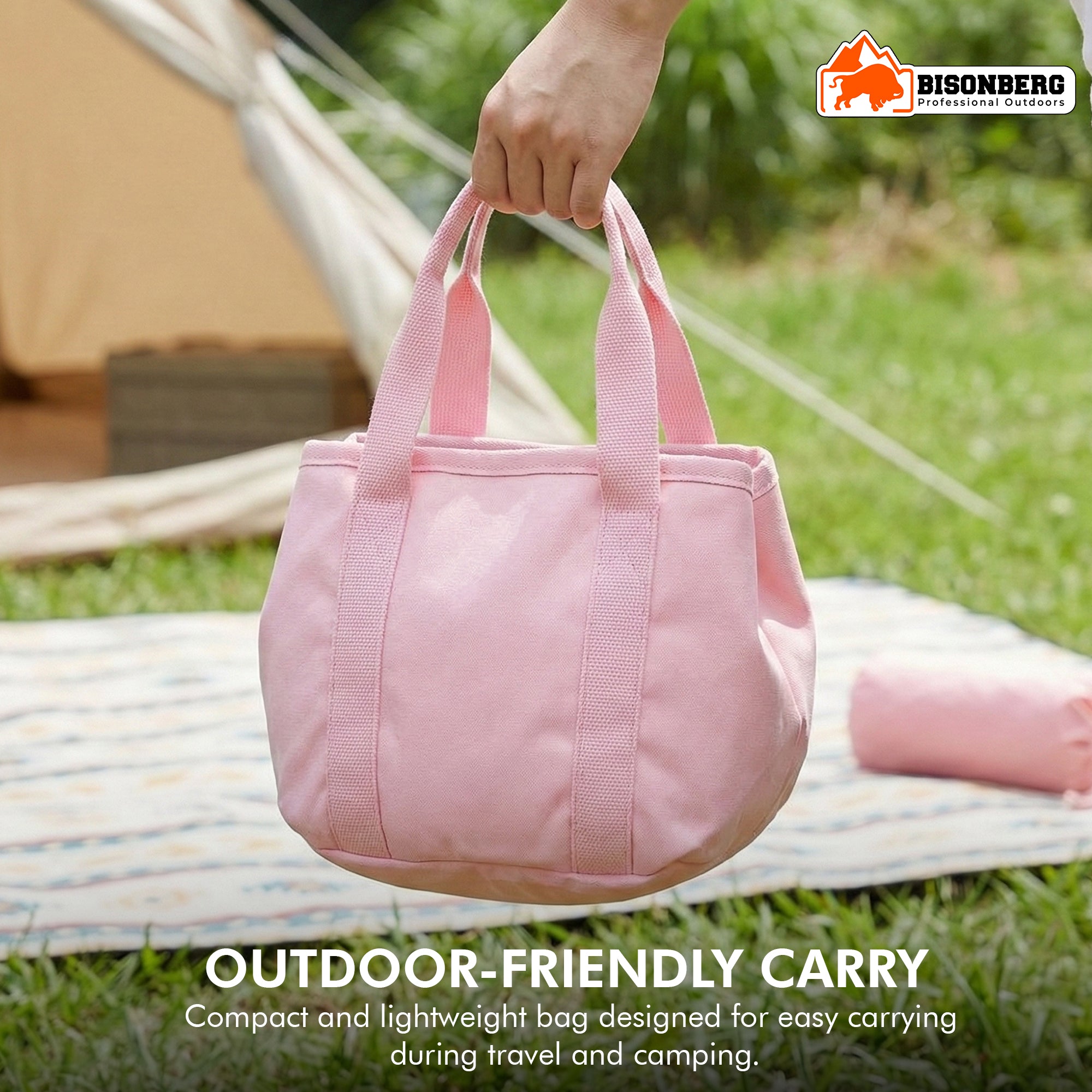 Portable Insulated Water Bucket Bag – Foldable image 2