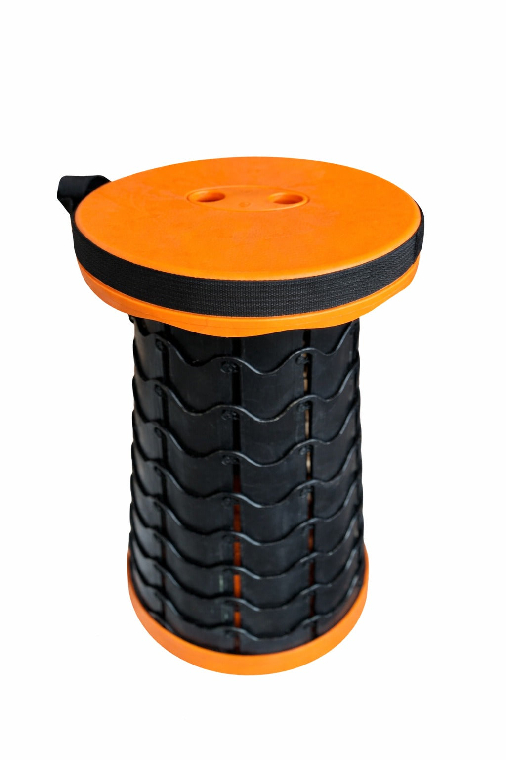Bisonberg Portable Collapsible Camping Stool – Foldable Lightweight Outdoor Travel Seat (Heavy Duty & Compact Design) image 0