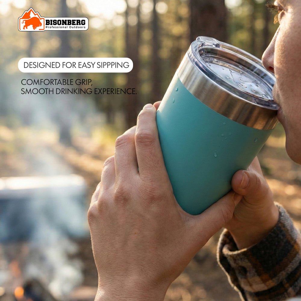 Insulated Stainless Steel Tumbler – Vacuum-Sealed Travel Mug 20oz image 3