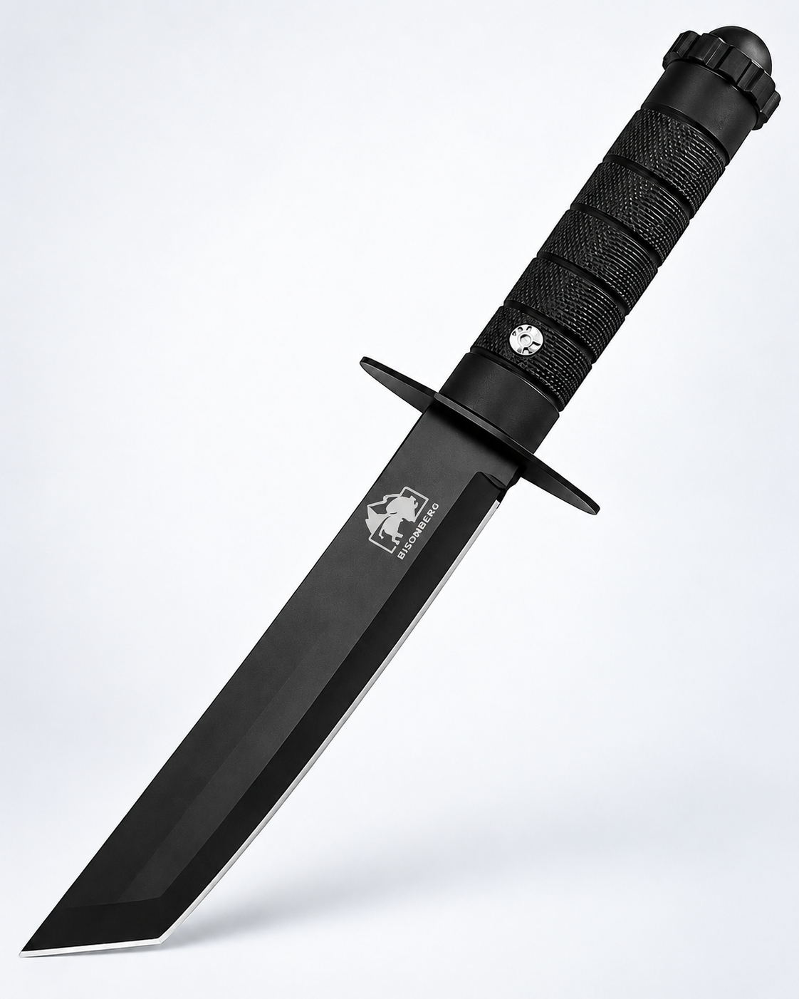 BISONBERG Kitchen Knife/Utility Knives for Kitchen Home & Office Use Ideal for Portable, Travel - Black (Manual) with Mini cooling towel