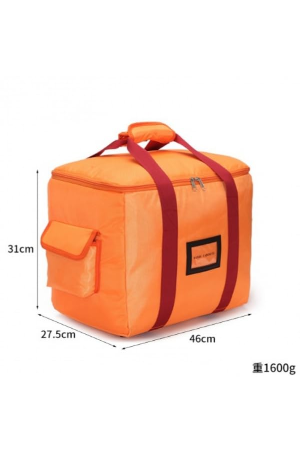 Thermal Bags for Cold and hot Food Bag Frozen/Beer Bottle Carry delivery Insulated Reusable Shopping Groceries Bags Foldable Heavy Duty Black image 4