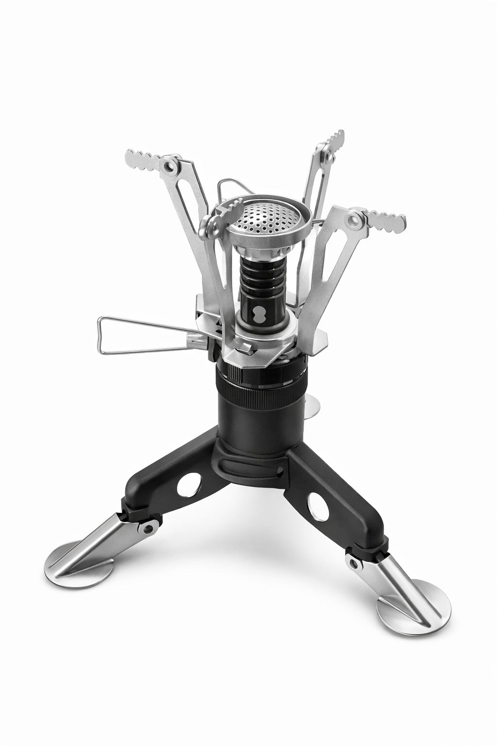 Bisonberg Ultralight Portable Camping Gas Stove – Foldable Backpacking Burner with Stable Tripod Base | Compact Butane/Propane Trekking Stove for Hiking & Outdoor Cooking image 0