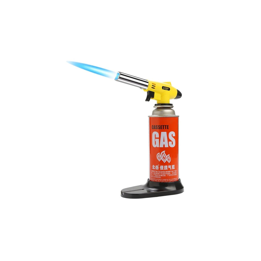 BisonBerg Automatic Camping Gas Torch Blowtorch Welding Flame Gun for Food With Butane Can image 4