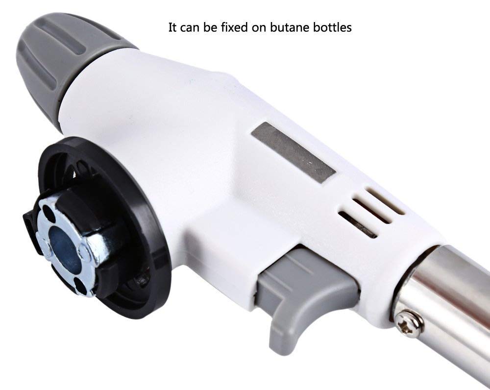 BisonBerg Auto Ignition Butane Gas Blow Torch for Outdoor |BBQ Tool Burner Flamethrower Welding Gun (Flame Gun) image 5