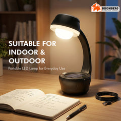 Solar Rechargeable Mushroom Lamp – Outdoor LED Garden & Camping Light image 1
