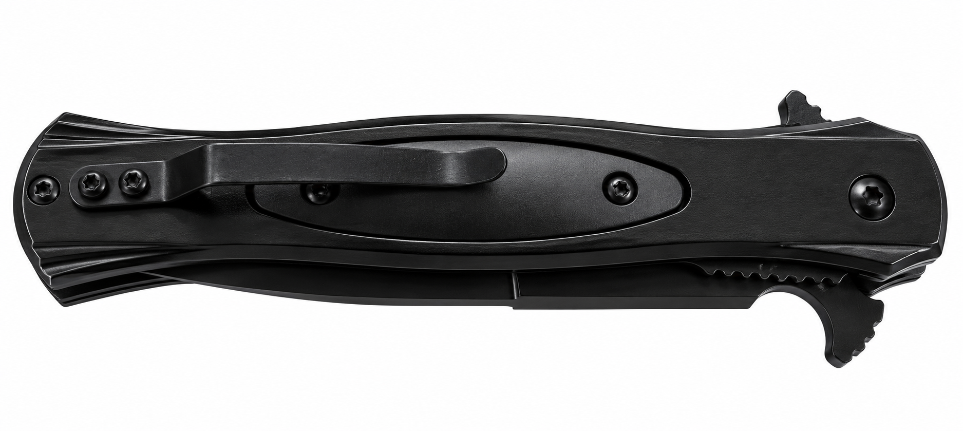 BISONBERG| Premium  Multi-functional Rescue  Black Pocket Folding Knife & Outdoor and Camping