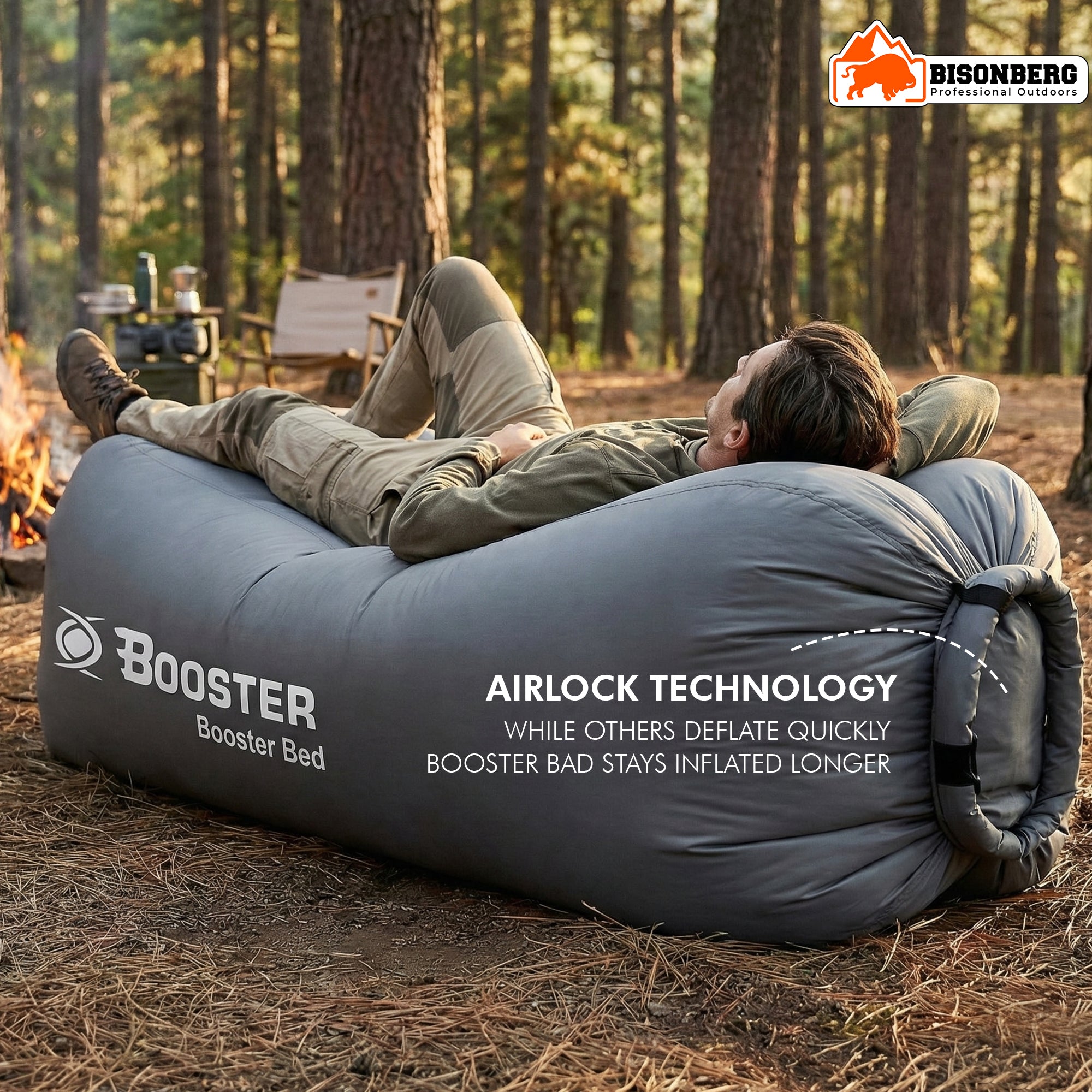 Inflatable Outdoor Lounger Bed – Portable Air Sofa for Camping & Travel image 5