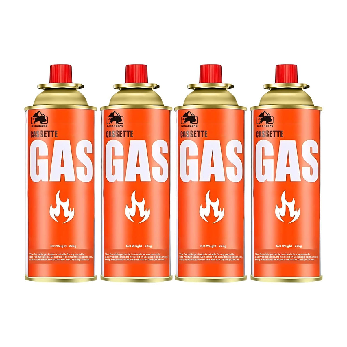 Butane Gas Canister 225g to Refill Flame Lighters, Small Stove, Flame Torch, Welding Fuel Gas, Camping Stove (with Universal Nozzle/Pin). image 0