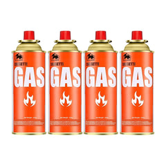 Butane Gas Canister 225g to Refill Flame Lighters, Small Stove, Flame Torch, Welding Fuel Gas, Camping Stove (with Universal Nozzle/Pin). image 0