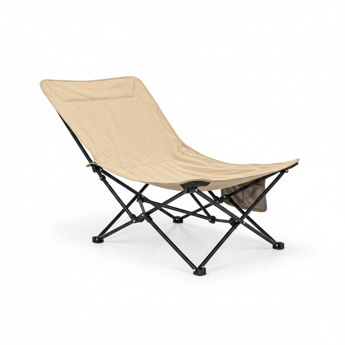 Foldable Camping Lounge Chair – Portable Outdoor Relax Chair image 0
