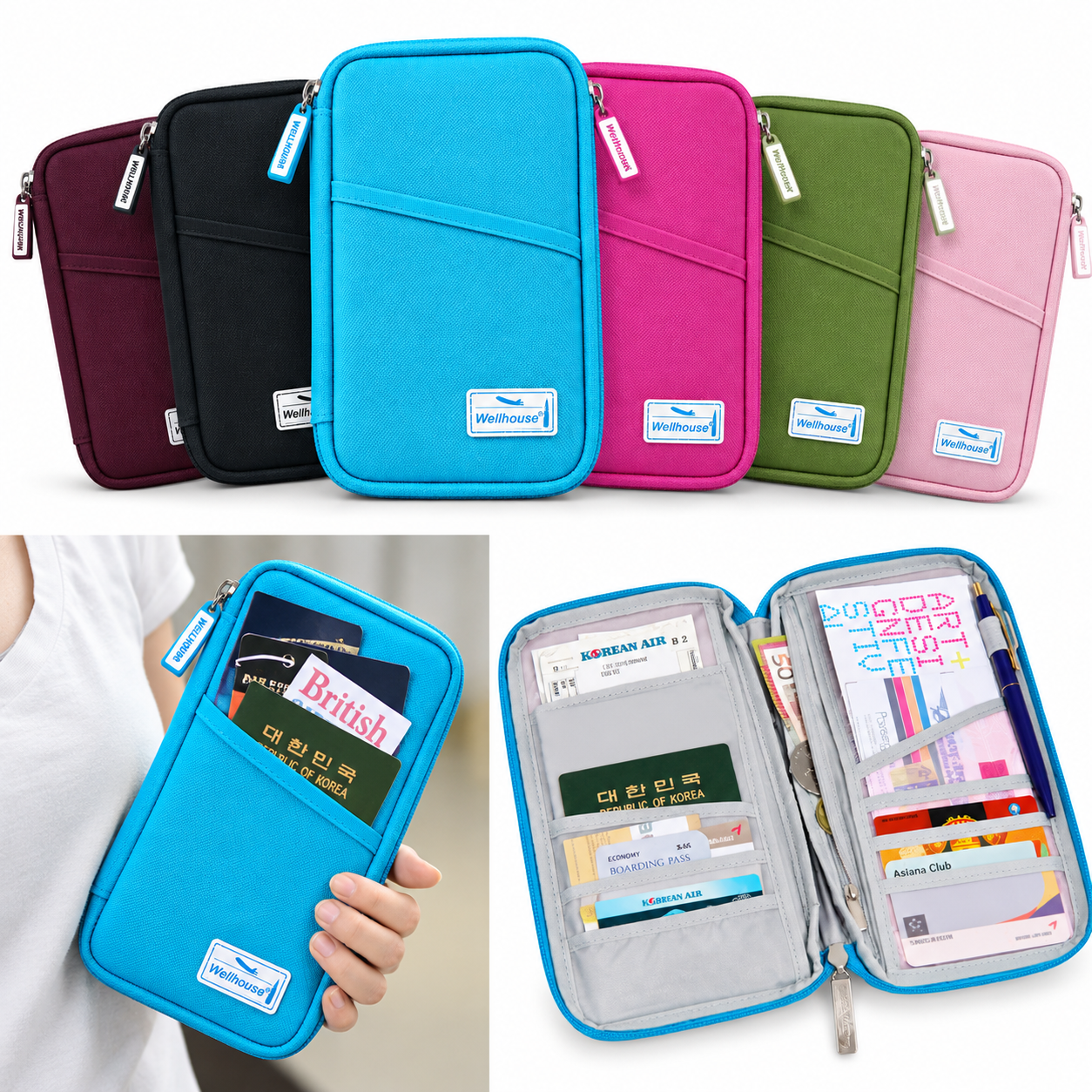 Bisonberg|Premium Multifuctional Travel & Organizer Pouch
