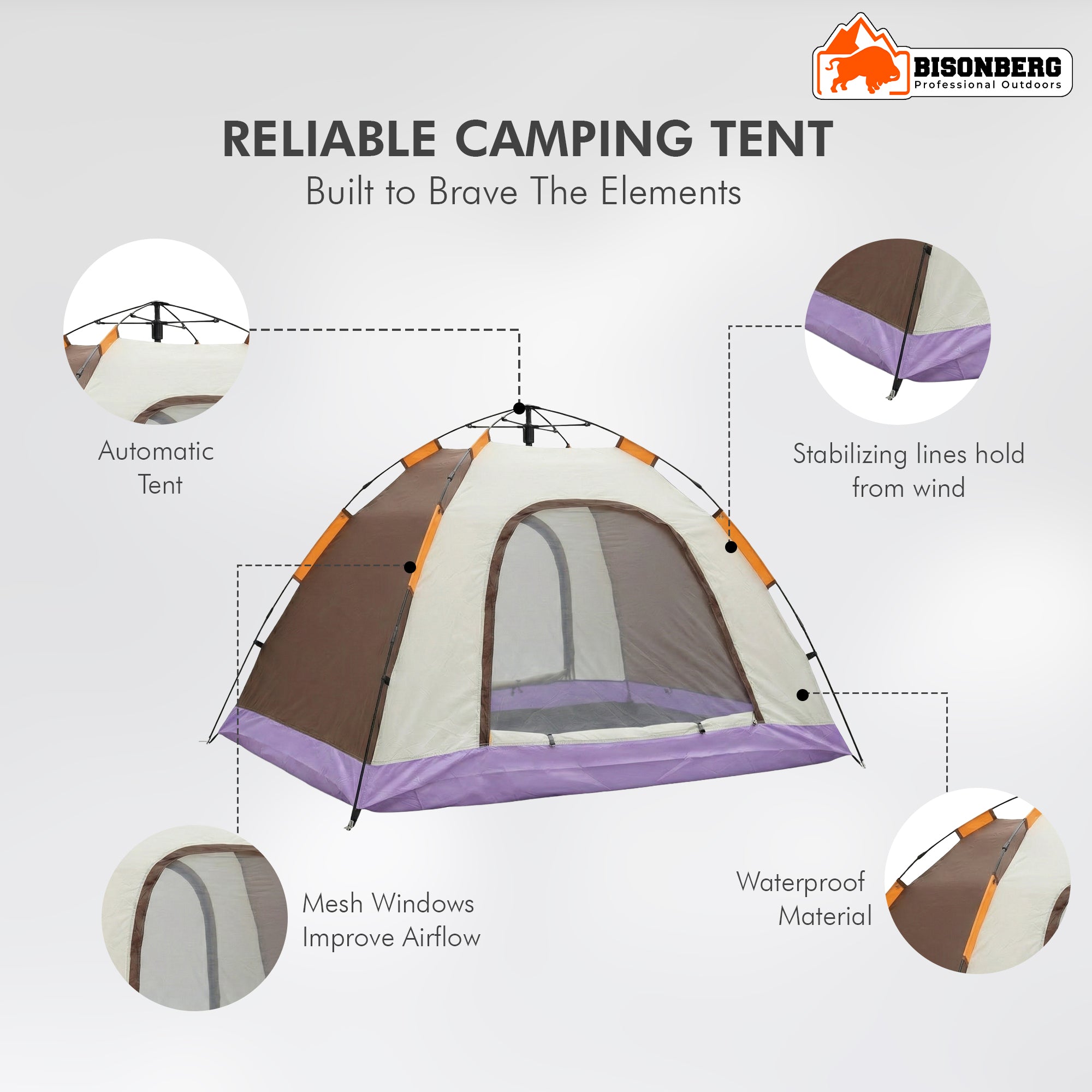 Automatic Instant Camping Tent – Lightweight Waterproof Outdoor Shelter image 1