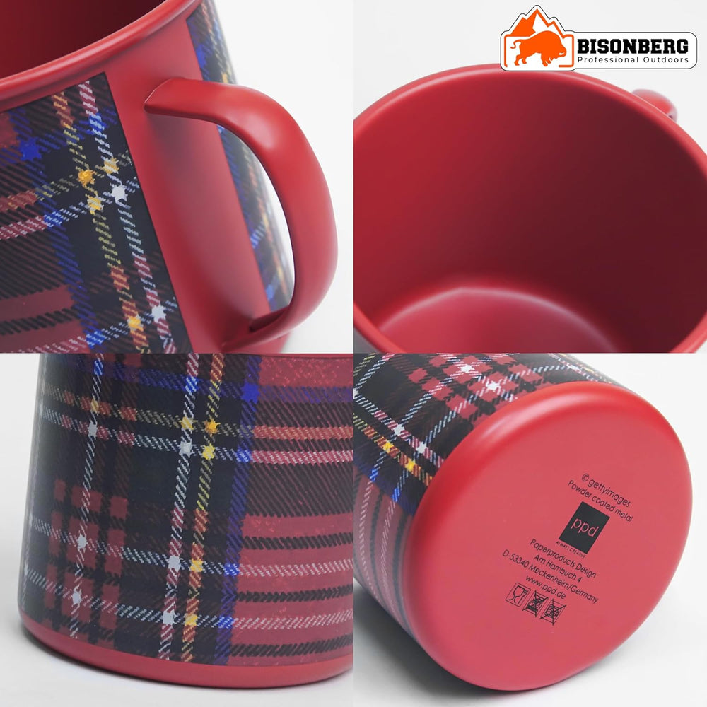 Metal Coated Double Walled Coffee Cup 100% BPA Free 200 ml Metal Coffee & Tea Cup Mug image 3
