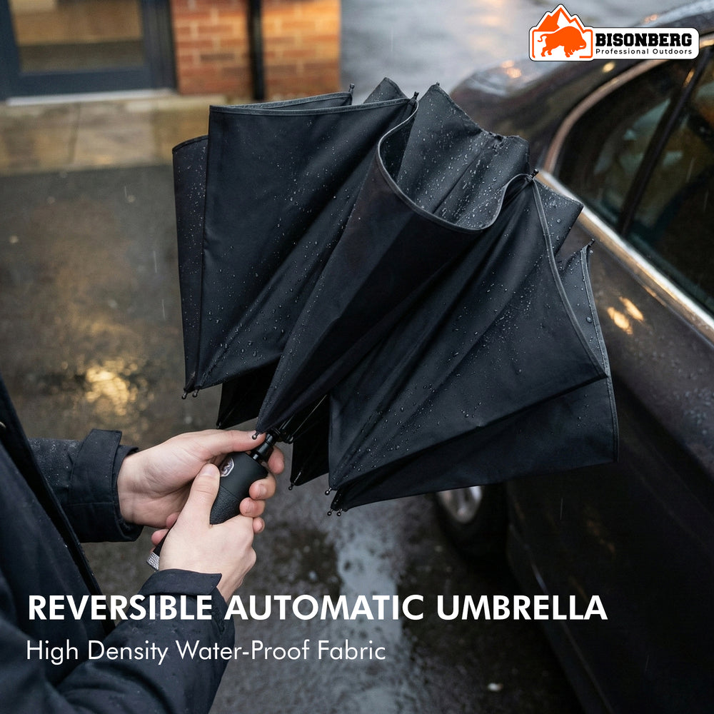 UV Protection Travel Umbrella – Compact Windproof Folding Umbrella image 4