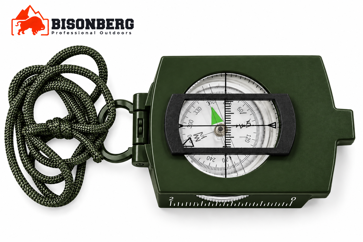 BISONBERG| PREMIUM WATERPROOF COMPASS & RELIABLE COMPANION FOR CLIMBING, EXPEDITION AND OUTDOOR ACTIVITIES