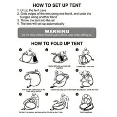 Instant Pop-Up Camping Tent – Waterproof Portable Outdoor Shelter image 3