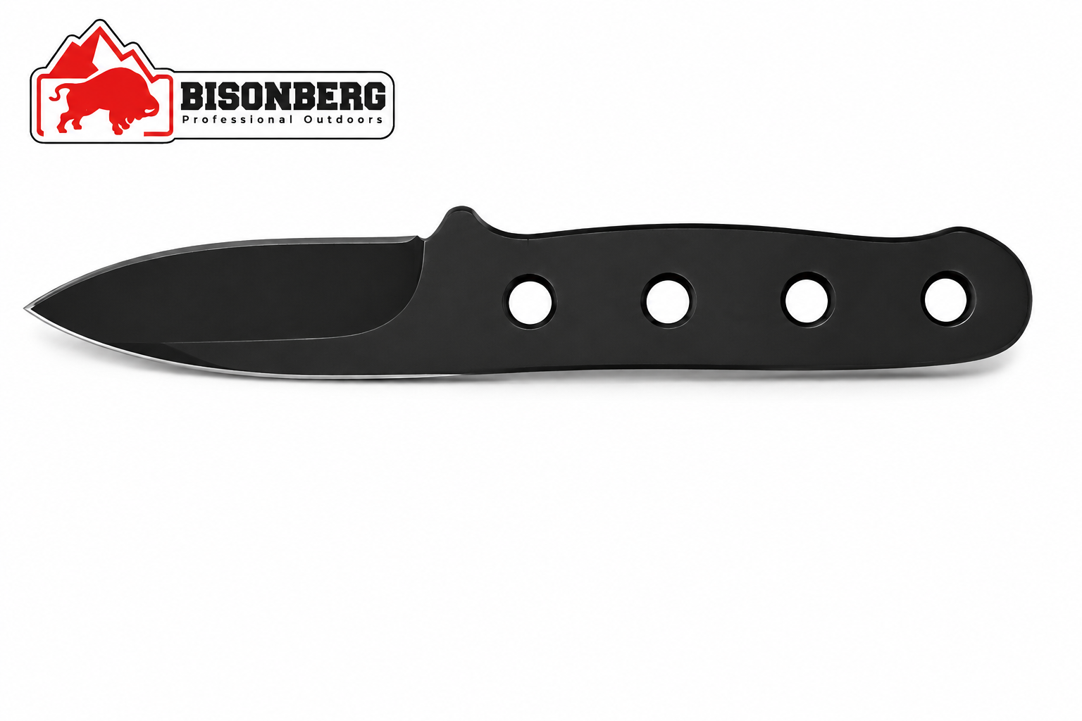 BISONBERG |Fixed Blade, Skeleton Handle Knife| Heavy Duty Survival Knife For Camping,Hunting & Outdoor Use
