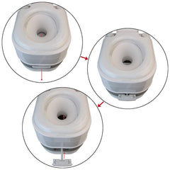 Portable Camping Toilet with Lid – Compact Travel & Outdoor Commode image 1