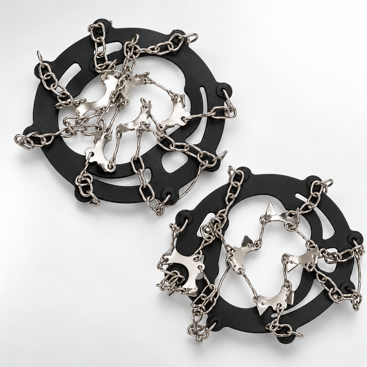 BISONBERG Premium Ice Traction Crampons – Anti-Slip Snow and Ice Grips