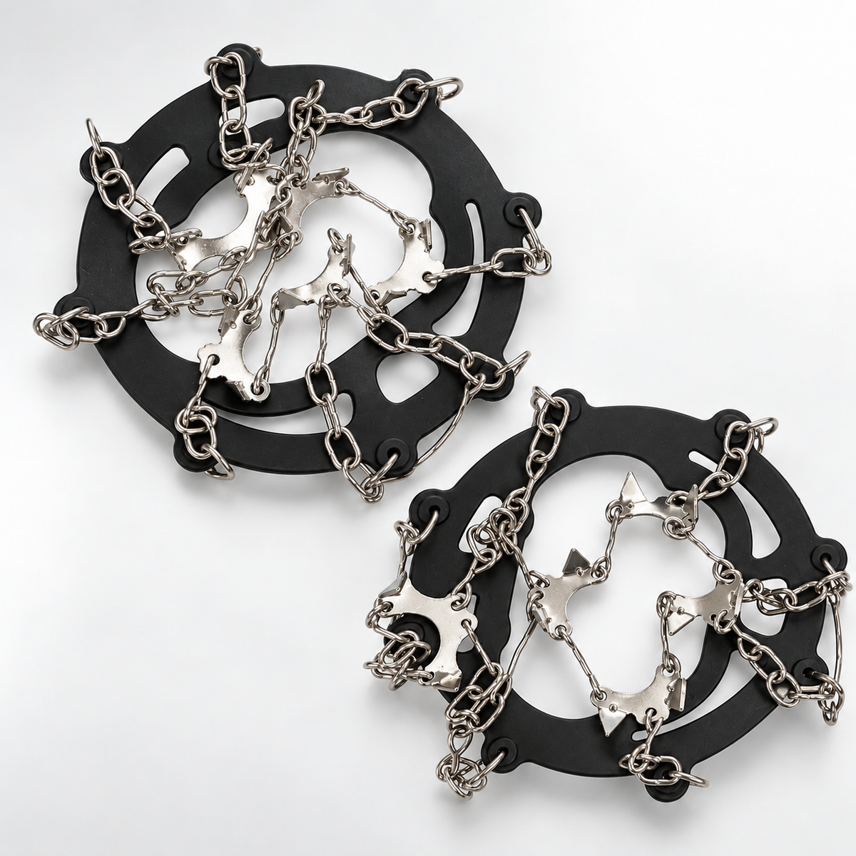 BISONBERG Premium Ice Traction Crampons – Anti-Slip Snow and Ice Grips