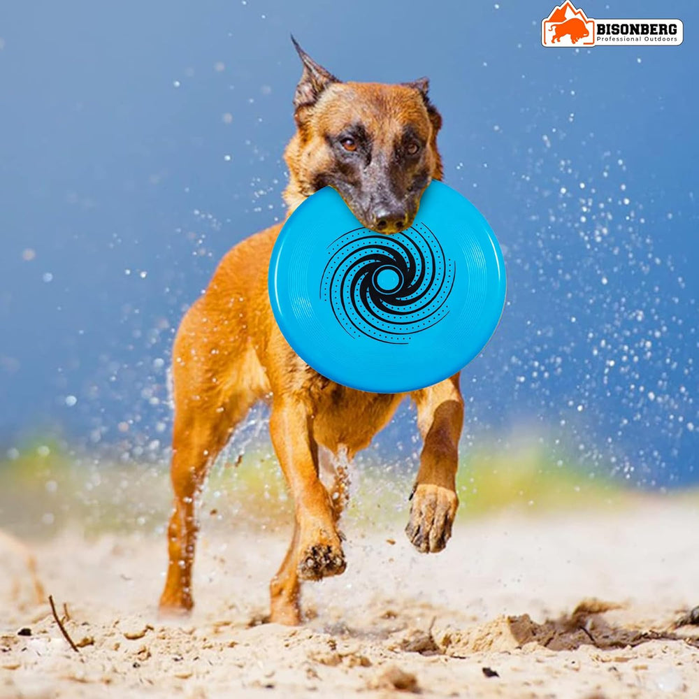 Bisonberg Frisbee for Outdoor Sports Games/Throwing Discs for Kids, Flying Disc Toy for Girls and Boys, Unbreakable Soft Flexible Plastic image 2