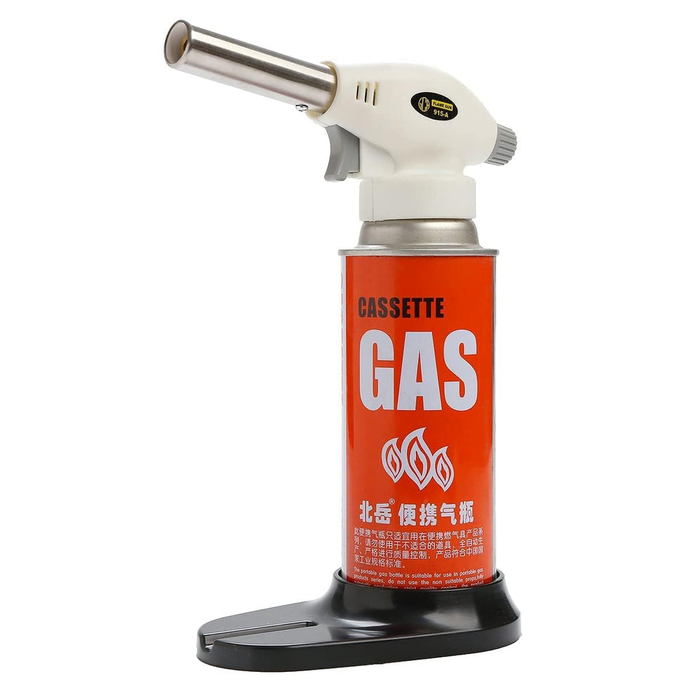 BisonBerg Automatic Camping Gas Torch Blowtorch Welding Flame Gun for Food With Butane Canister (915 Torch Set) image 6