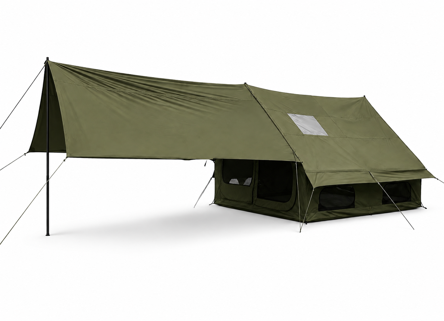 BISONBERG-Inflatable Camping a Air Tent – Waterproof Large Outdoor Family Shelter|