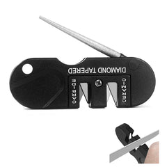 Manual Knife Sharpener, Kitchen Rod Sharpening Tool for Steel Knives image 0