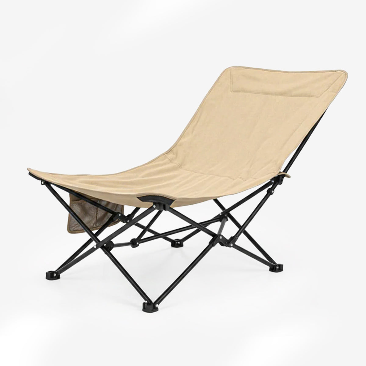 Foldable Camping Lounge Chair – Portable Outdoor Relax Chair