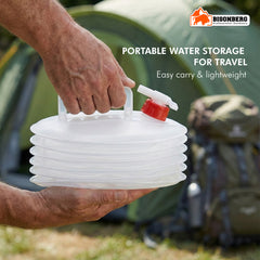 Collapsible Water Container – Portable Foldable Camping Jug with Tap image 4