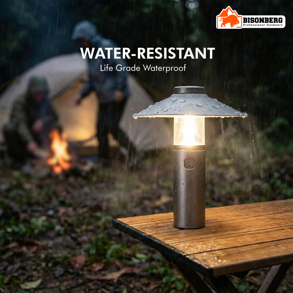 Rechargeable Camping Lamp with Shade – Portable LED Outdoor Light image 4