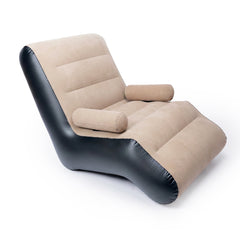 Inflatable Lounge Chair – Portable Comfortable Indoor & Outdoor Sofa image 0