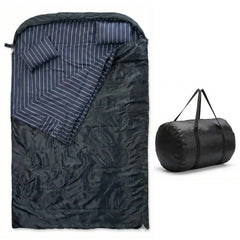 Double Sleeping Bag for Couples – Warm & Spacious Camping Bed image 1