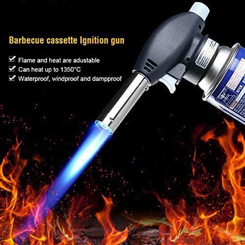 Flamethrower Butane Burner Auto Ignition Camping Weldin Blow Torch for Creme Brulee, Kitchen, Cooking, BBQ image 3