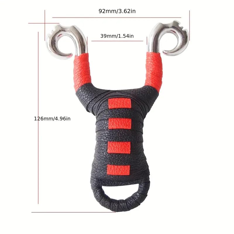Bisonberg Traditional Metal Slingshot, Gulel, Catapult, High Precision Slingshot Toy for Outdoor Play and Fun, with Free Rubber Band- Color May Vary image 5