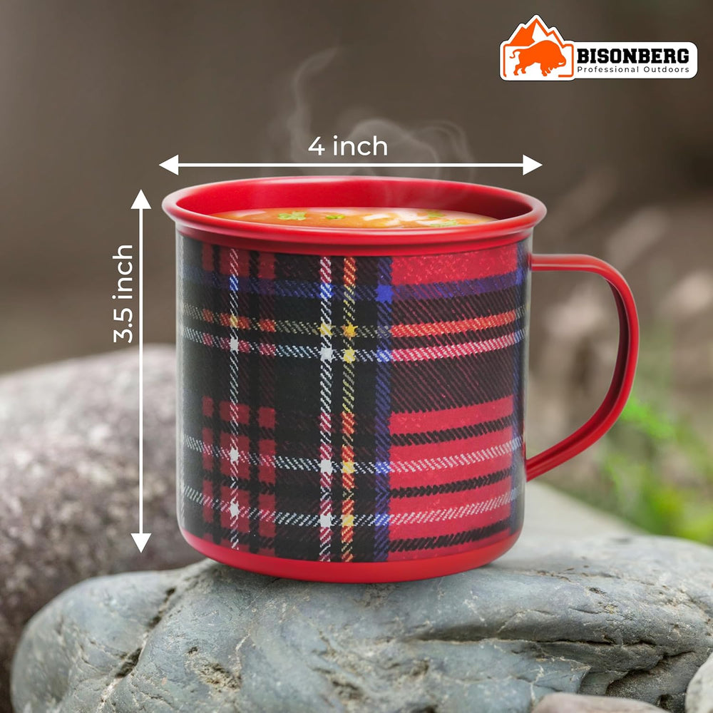 Metal Coated Double Walled Coffee Cup 100% BPA Free 200 ml Metal Coffee & Tea Cup Mug image 2