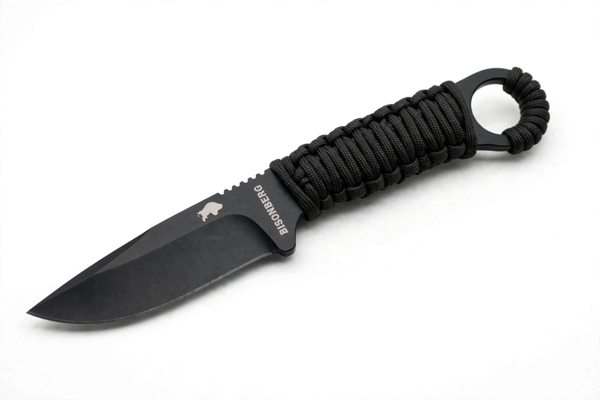 BISONBERG |Fixed Blade, Skeleton Handle Knife| Heavy Duty Survival Knife For Camping,Hunting & Outdoor Use
