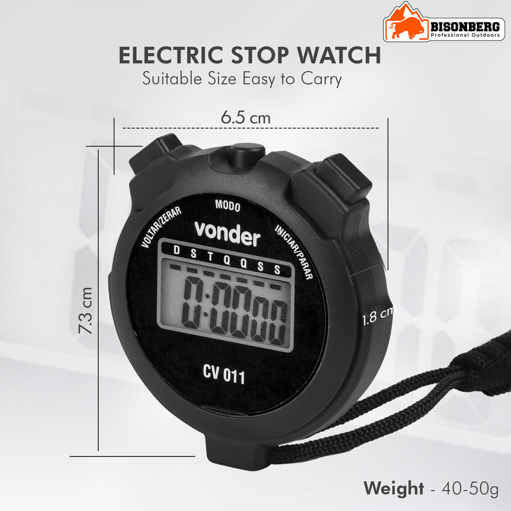 Digital Sports Stopwatch Timer – Vonder CV011 image 1