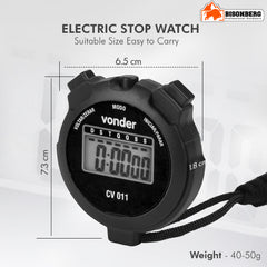 Digital Sports Stopwatch Timer – Vonder CV011 image 1