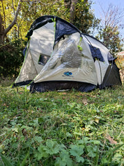 2 Person Waterproof Igloo Tent | 9.5ft Double Layer Camping Tent with Porch, PE Floor & 6 Ventilators (4.2kg) image 2
