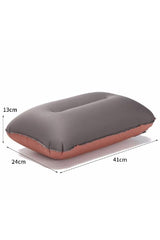 3D Automatic Pillow for Camping - Neck Pillow for Travel - Travel Accessories Use While Sleeping in Airplane, Car, & Camping - Pillow with Portable Bag image 1