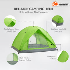 Person Dome Camping Tent – Lightweight Waterproof Outdoor Shelter image 1