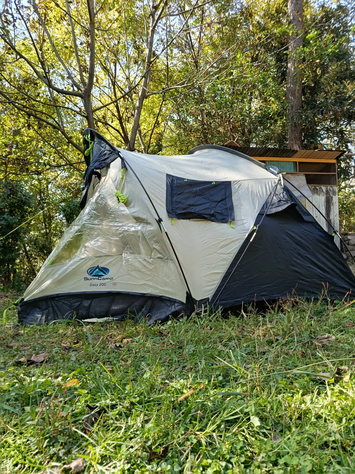 2 Person Waterproof Igloo Tent | 9.5ft Double Layer Camping Tent with Porch, PE Floor & 6 Ventilators (4.2kg) image 0
